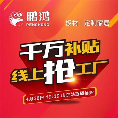 鵬鴻板材工廠補貼讓利 惠戰(zhàn)山東