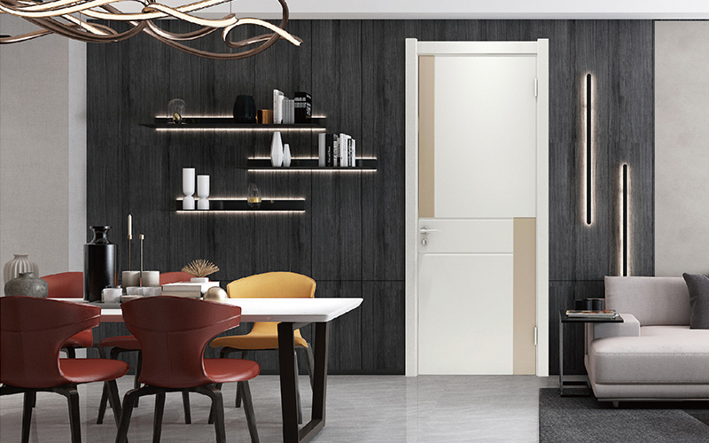 免漆木門XD007A效果圖